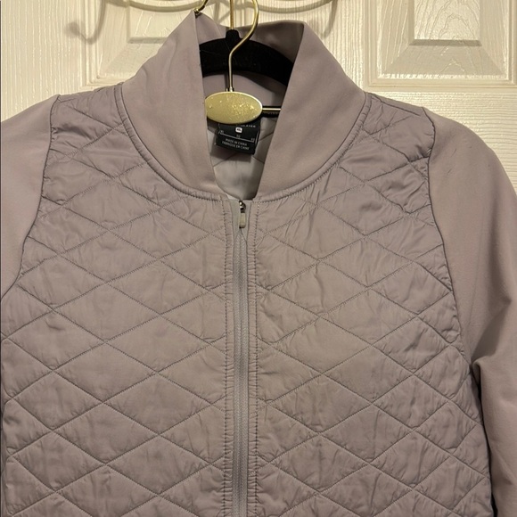 Nike Aerolayer Thermore Gray Running Jacket #202 - Picture 2 of 10